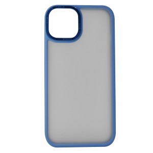 Nettech Apple iPhone 14 Uyumlu Kamera Metal Çerçeve Seri Arka Koruma Kılıf (Lila) NT-96788