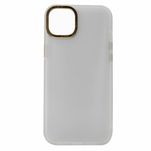 Nettech Apple iPhone 14 Plus Uyumlu Kamera Metal Çerçeve Seri Arka Koruma Kılıf (Sarı) NT-96782