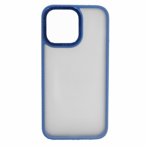 Nettech Apple iPhone 14 Pro Max Uyumlu Kamera Metal Çerçeve Seri Arka Koruma Kılıf (Lila) NT-96772