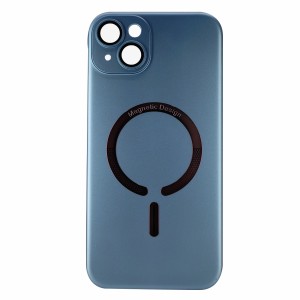 Nettech Apple iPhone 14 Plus Uyumlu Lüx MagSafe Arka Koruma Kılıf (Lila) NT-96907