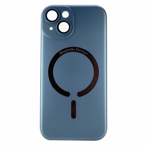 Nettech Apple iPhone 14 Uyumlu Lüx MagSafe Arka Koruma Kılıf (Lila) NT-96902