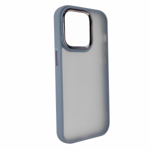 Nettech Apple iPhone 14 Pro Uyumlu Kamera Korumalı Arka Koruma Kılıf (Füme) NT-97539