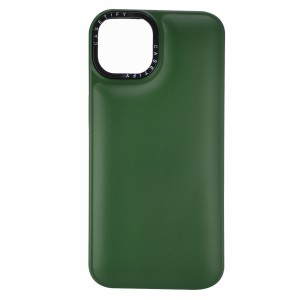 Nettech Apple iPhone 14 Uyumlu Casetify Buff Seri Arka Koruma Kılıf (Yeşil) NT-97476