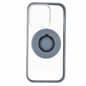Nettech Apple iPhone 14 Pro Uyumlu Halkalı Lüx MagSafe Arka Koruma Kılıf (Lila) NT-96916