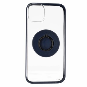 Nettech Apple iPhone 14 Plus Uyumlu Halkalı Lüx MagSafe Arka Koruma Kılıf (Mavi) NT-96920