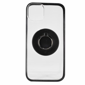 Nettech Apple iPhone 14 Plus Uyumlu Halkalı Lüx MagSafe Arka Koruma Kılıf (Siyah) NT-96918
