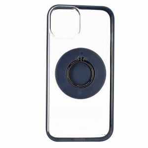 Nettech Apple iPhone 14 Uyumlu Halkalı Lüx MagSafe Arka Koruma Kılıf (Mavi) NT-96925