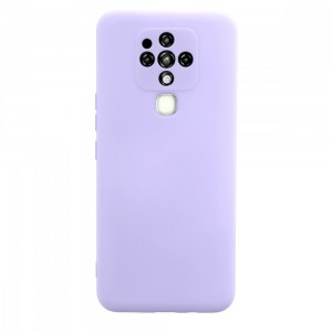 Nettech Tecno Camon 16 Uyumlu Trend Seri Arka Koruma Kılıf (Lila) NT-97635