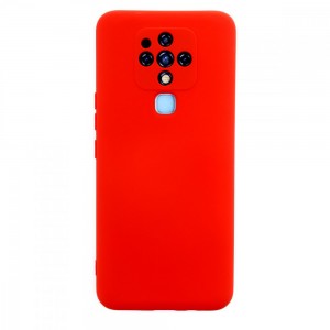 Nettech Tecno Camon 16 Uyumlu Trend Seri Arka Koruma Kılıf (Kırmızı) NT-97637