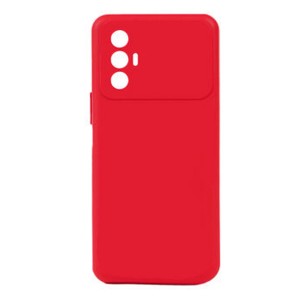 Nettech Tecno Spark 8 Pro Uyumlu Trend Seri Arka Koruma Kılıf (Kırmızı) NT-97752