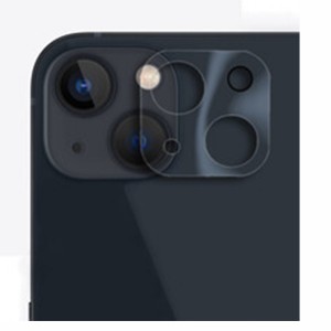 Nettech Apple iPhone 13 Uyumlu Şeffaf Çerçeveli Seri Kamera Cam Koruyucu (Şeffaf) NT-96981
