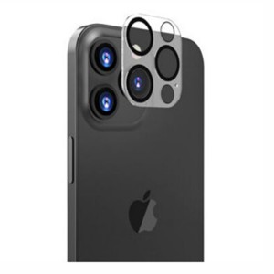 Nettech Apple iPhone 14 Pro Uyumlu Şeffaf Çerçeveli Seri Kamera Cam Koruyucu (Şeffaf) NT-96983
