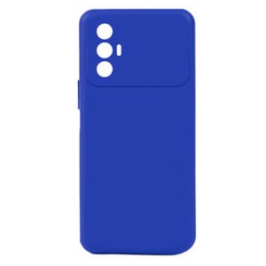 Nettech Tecno Spark 8 Pro Uyumlu Trend Seri Arka Koruma Kılıf (Mavi) NT-97872