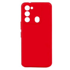 Nettech Tecno Spark 8C Uyumlu Trend Seri Arka Koruma Kılıf (Kırmızı) NT-97881