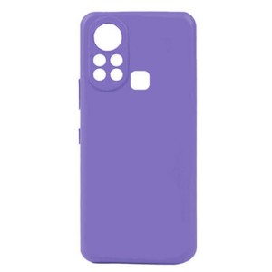 Nettech İnfinix Hot 11S Uyumlu Trend Seri Arka Koruma Kılıf (Lila) NT-97888