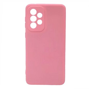 Nettech Samsung Galaxy A33 Uyumlu Nano Arka Koruma Kılıf (Pembe) NT-94041