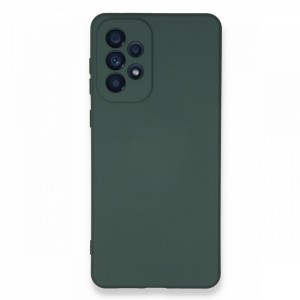 Nettech Samsung Galaxy A33 Uyumlu Nano Arka Koruma Kılıf (Koyu Yeşil) NT-98334