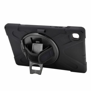 Nettech Samsung Galaxy Tab S6 Lite P610 10.4 inc Uyumlu Sport Seri Arka Koruma (Siyah) NT-82389