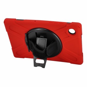 Nettech Samsung Galaxy Tab A8 Wi-Fi SM-X200 32 GB 10.5 Uyumlu Sport Seri Arka Koruma (Kırmızı) NT-95979