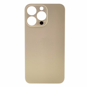Teknonet Apple iPhone 13 Pro Uyumlu Kamera Camlı Batarya Kapağı (Altın/Dore) NT-98534