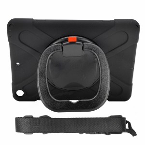 Nettech Apple iPad 7. Nesil 10.2 Inch Uyumlu Armor 360 Arka Koruma (Siyah) NT-95936