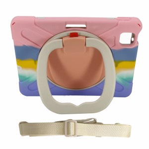 Nettech Apple iPad Air 4 10.9 inc Uyumlu Armor 360 Arka Koruma (Pembe) NT-95941