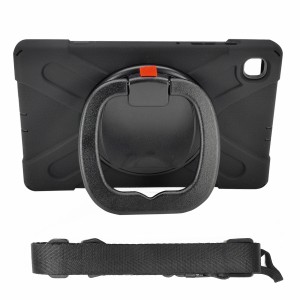 Nettech Samsung Galaxy Tab S6 Lite P610 10.4 inc Uyumlu Armor 360 Arka Koruma (Siyah) NT-95954