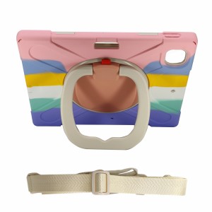 Nettech Apple iPad Pro 12.9 inç Uyumlu Armor 360 Arka Koruma (Pembe) NT-95944