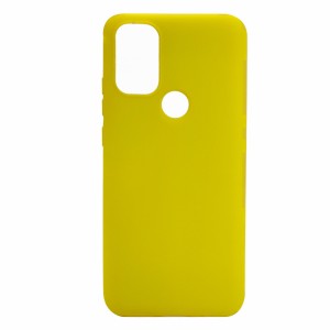 Nettech General Mobile GM21 Plus Uyumlu Suide Arka Koruma Kılıf (Sarı) NT-98555