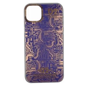 Nettech Apple iPhone 14 Plus Uyumlu Motifli Arka Koruma Kılıf (Yeşil) NT-96865