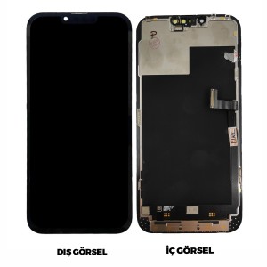 Teknonet Apple iPhone 13 Pro Max Uyumlu Revize Lcd+Dokunmatik (Siyah) NT-98358