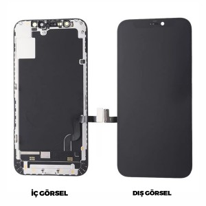 Teknonet Apple iPhone 12 Pro Max Uyumlu Revize Lcd+Dokunmatik (Siyah) NT-98357