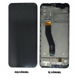 Teknonet General Mobile GM10 Uyumlu Org Lcd+Dokunmatik+Çıtalı (Siyah) NT-96995