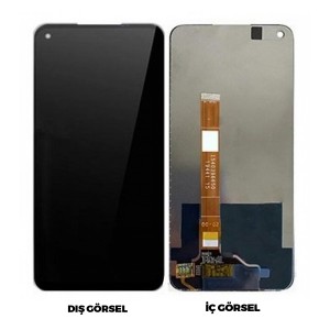 Teknonet Realme 6 Pro Uyumlu Org Lcd+Dokunmatik (Siyah) NT-92645