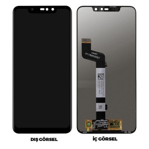 Teknonet Xiaomi Redmi Note 6 Pro Uyumlu Org Lcd+Dokunmatik (Siyah) NT-90723