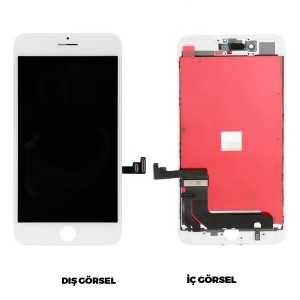 Teknonet Apple iPhone 7 Plus Uyumlu Service Org Lcd+Dokunmatik+Çıtalı (Beyaz) NT-84822