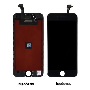 Teknonet Apple iPhone 6 Uyumlu AAA Kalite Lcd+Dokunmatik+Çıtalı (Siyah) VR-15431