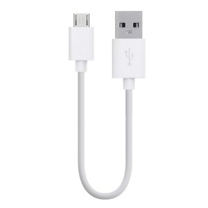 Go-Des Gd22M Plastik 20 Cm Micro Şarj ve Data Kablosu (Beyaz) NT-17163