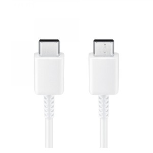 Samsung EP-DN975 Plastik 100 Cm Type-C To Type-C Şarj ve Data Kablosu (Beyaz) VR-20084