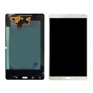 Teknonet Samsung Galaxy T700 Tab S 8.4 Uyumlu Org Lcd+Dokunmatik (Beyaz) VR-4698